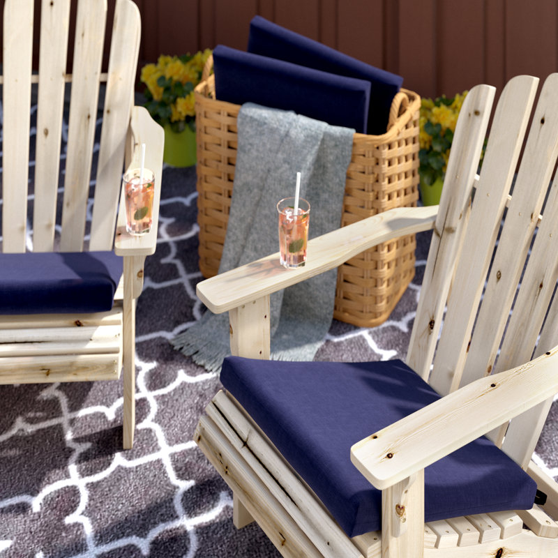 Andover Mills™ Indoor/Outdoor Adirondack Chair Cushion & Reviews Wayfair